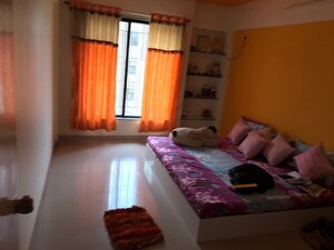 Living Room in 3 BHK Apartment at BU Bhandari Acolade, Kharadi – for Rent