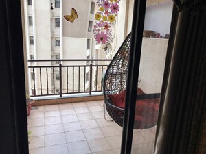 Balcony in 3 BHK Apartment at BU Bhandari Acolade, Kharadi – for Rent