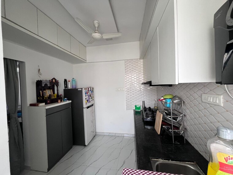 Kitchen, bella-casa 1 Bedroom 500 Sq.Ft. Apartment In Kharadi Pune 9576562