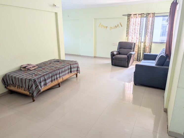 Living Room, gera-emerald-city Studio 400 Sq.Ft. Apartment In Kharadi Pune 9576564