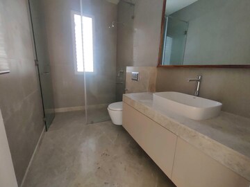 Bathroom in 3 BHK Apartment at Indiabulls Sky Forest, Lower Parel – for Rent