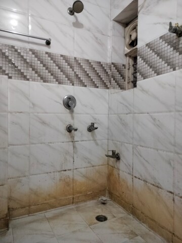 Bathroom in 2 BHK Apartment at RWA Jasola Sector 8 SFS Flat, Jasola – for Sale