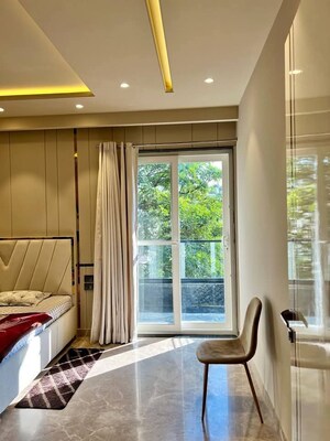 Balcony in 3 BHK Apartment at Ambience Creacions, Sector 22 – for Rent