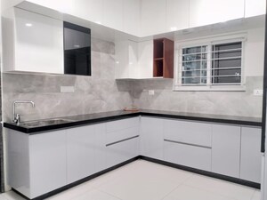 Kitchen in 4 BHK Apartment at Trendset Jayabheri Elevate, Madhapur – for Rent