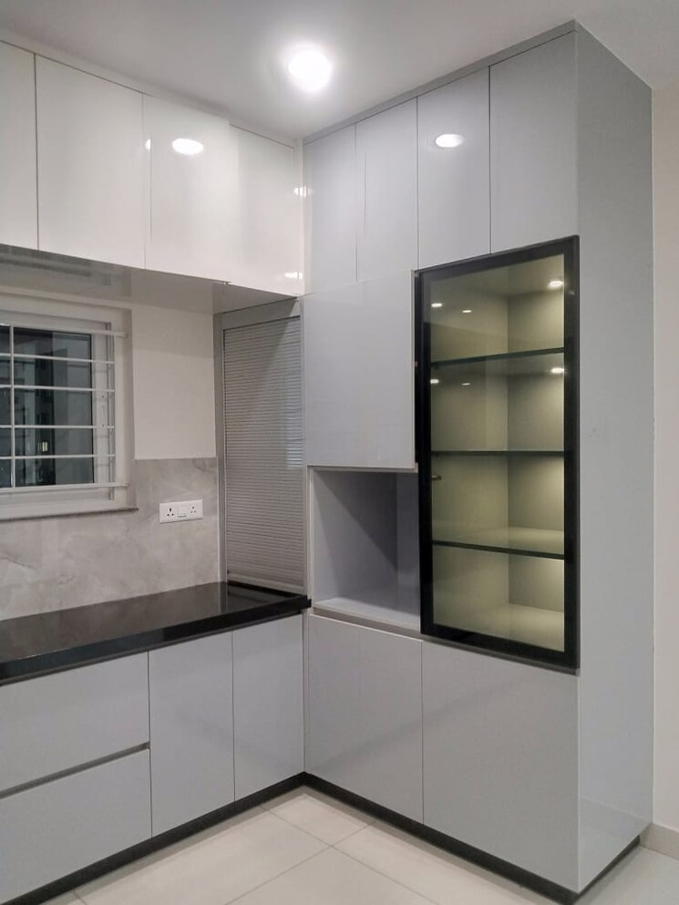 Kitchen, trendset-jayabheri-elevate 4 Bedroom 4110 Sq.Ft. Apartment In Madhapur Hyderabad 9576608