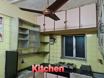 Kitchen in 1 BHK Apartment at Veena Nagar CHS Malad, Malad West – for Rent