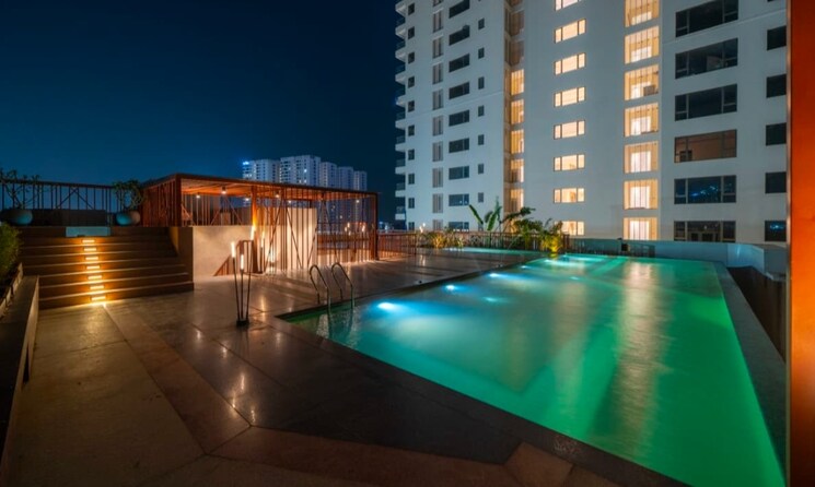 Swimming Pool, sri-fortune-sonthalia-sky-villas 4 Bedroom 7333 Sq.Ft. Apartment In Kokapet Hyderabad 9576610