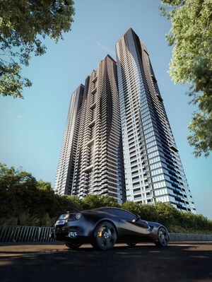 4 BHK Apartment – Exterior View View at Candeur Skyline, Financial District - for Sale