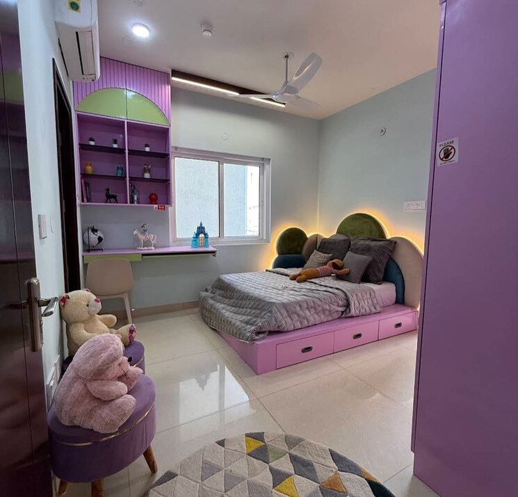 Master Bedroom, lansum-el-dorado 3 Bedroom 1540 Sq.Ft. Apartment In Narsingi Hyderabad 9576616