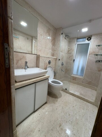 Bathroom in 2 BHK Apartment at Zears Shiv Asthan Heights, Bandra West – for Sale