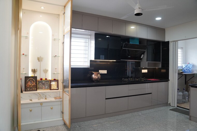 Kitchen, eipl-corner-stone 3 Bedroom 2350 Sq.Ft. Apartment In Gandipet Hyderabad 9576658