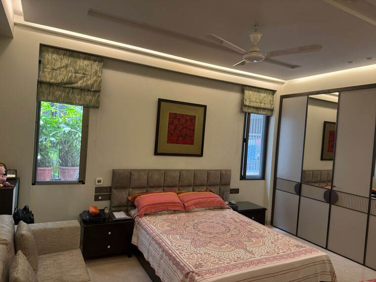 Bedroom, gulmohar park 4 Bedroom 500 Sq.Yd. Builder Floor In Gulmohar Park Delhi 9576688