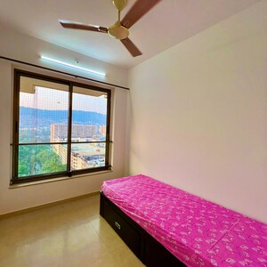 Bedroom in 2.5 BHK Apartment at Kalpataru Aura, Kurla West – for Rent