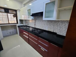 Kitchen in 2 BHK Apartment at Riddhi Tower, Malad East – for Rent