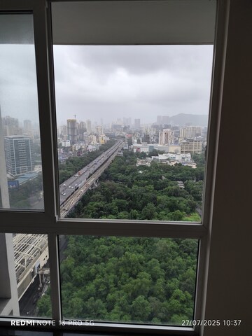 Balcony in 2 BHK Apartment at Sheth Zuri, Laxmi Nagar – for Rent