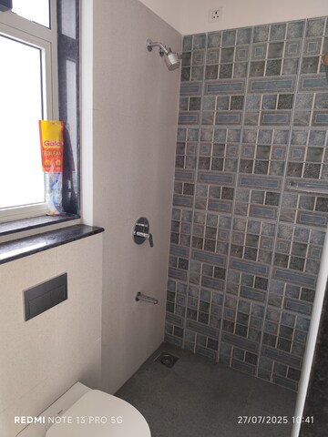 Bathroom in 2 BHK Apartment at Sheth Zuri, Laxmi Nagar – for Rent