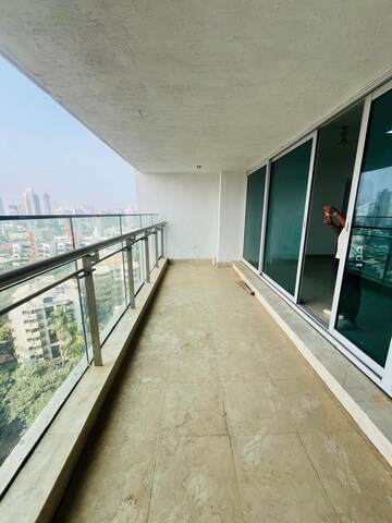 Balcony in 4 BHK Apartment at DB Woods, Goregaon East – for Rent