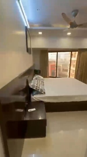 Kitchen in 3 BHK Apartment at Dheeraj Gaurav Heights, Jogeshwari West – for Rent