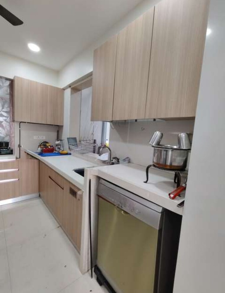 Kitchen, soham-crystal-spires 3 Bedroom 1500 Sq.Ft. Apartment In Thane West Thane 9576798