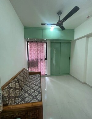 Bedroom in 1 BHK Apartment at Lodha Crown Quality Homes, Majiwada – for Rent