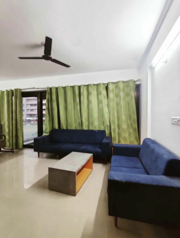 Living Room, vaishnodevi circle 3 Bedroom 1530 Sq.Ft. Apartment In Vaishnodevi Circle Ahmedabad 9576801