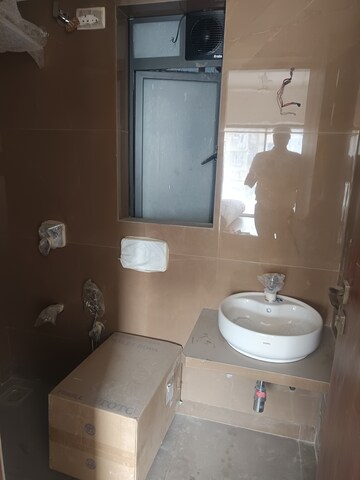 Bathroom in 3 BHK Apartment at Rangoli Goghari Mansion, Santacruz West – for Sale