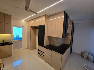 Living Room in 3 BHK Apartment at Rajapushpa Provincia, Narsingi – for Rent