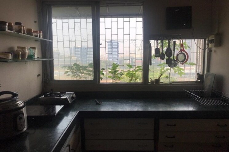 Kitchen, lok-gaurav-society 1 Bedroom 400 Sq.Ft. Apartment In Vikhroli West Mumbai 9576860
