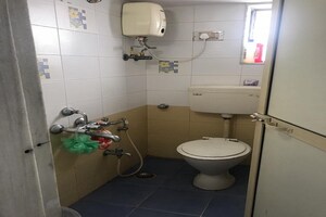 Attached Bathroom in 1 BHK Apartment at Lok Gaurav Society, Vikhroli West – for Rent