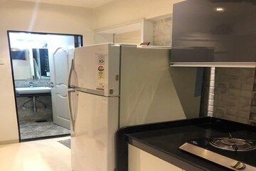 Kitchen in 1 RK Apartment at Mayfair Housing Hillcrest, Vikhroli West – for Rent