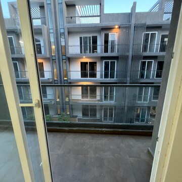 Balcony in 3.5 BHK Builder Floor at Smart World Gems, Sector 89 – for Rent