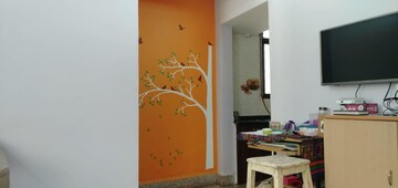 Living Room in 1 BHK Apartment at Sunita Park Apartments, Bhusari Colony – for Rent