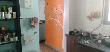 Kitchen in 1 BHK Apartment at Sunita Park Apartments, Bhusari Colony – for Rent