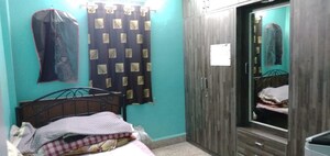 Bedroom in 1 BHK Apartment at Sunita Park Apartments, Bhusari Colony – for Rent