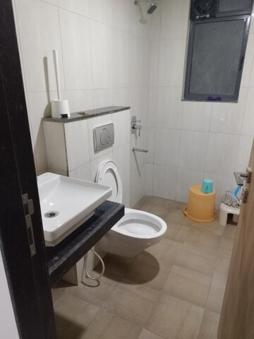 Bathroom in 1 BHK Apartment at Godrej City Panvel Phase 1, Poyanje – for Rent