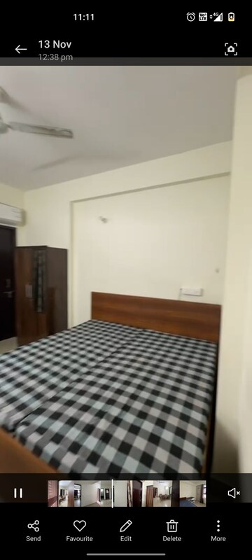 Bedroom in 3 BHK Apartment at SRS Residency, Sector 88 – for Rent