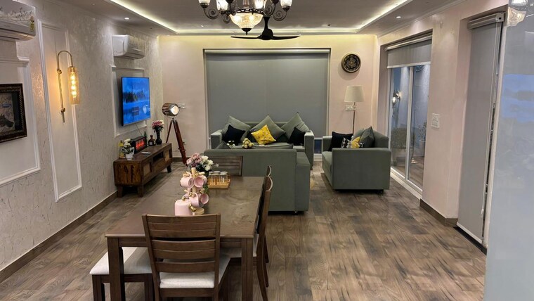 Living Room, ireo-skyon 3 Bedroom 2050 Sq.Ft. Apartment In Sector 60 Gurgaon 9577047