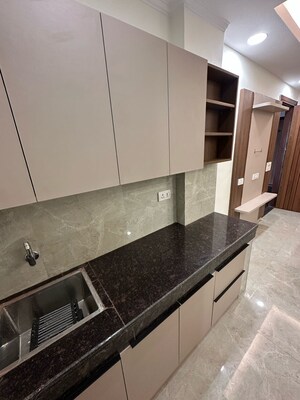 Kitchen in 4 BHK Builder Floor at Ansal Sushant Lok I, Sector 43 – for Rent