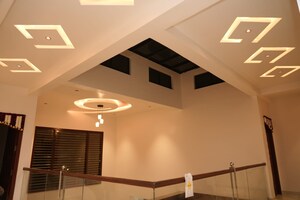 Staircase in 4 BHK Villa at Asha Township, Hennur Road – for Sale