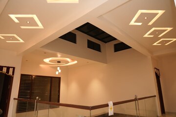 Staircase in 4 BHK Villa at Asha Township, Hennur Road – for Sale