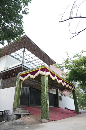 4 BHK Villa – Exterior View View at Asha Township, Hennur Road - for Sale