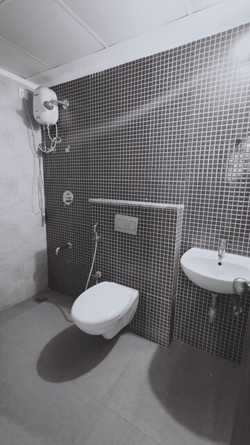 Bathroom in 1 BHK Apartment at Lodha Palava Downtown Dombivli East, Dombivli East – for Rent