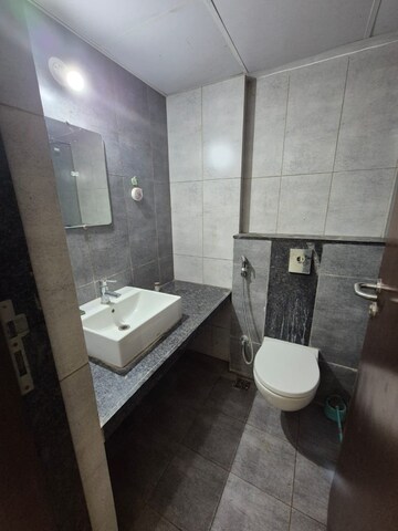 Bathroom in 3 BHK Apartment at Park Express, Baner – for Rent
