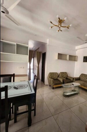 Living Room in 3 BHK Apartment at Gomti Nagar – for Rent
