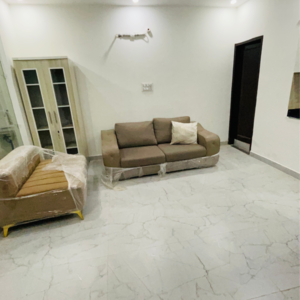 Living Room in 3 BHK Builder Floor at Shri Balaji Apartments Gurgaon, Dharam Colony – for Rent