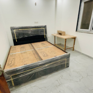 Bedroom in 3 BHK Builder Floor at Shri Balaji Apartments Gurgaon, Dharam Colony – for Rent