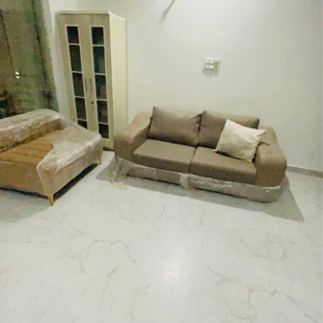 Living Room in 3 BHK Builder Floor at Shri Balaji Apartments Gurgaon, Dharam Colony – for Rent