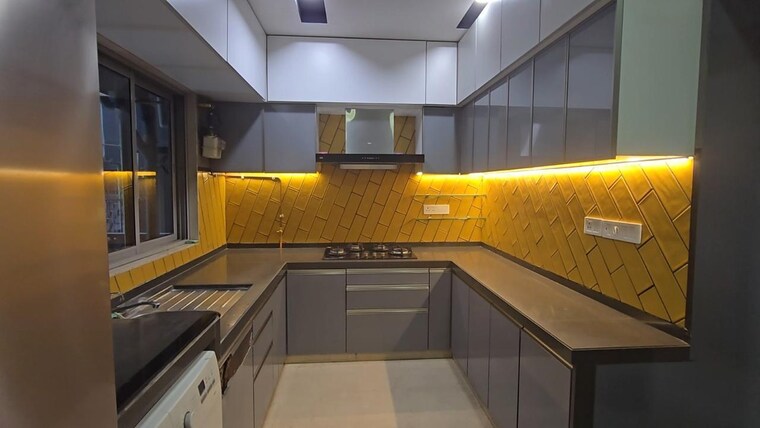 Kitchen, oberoi-realty-esquire 3 Bedroom 1366 Sq.Ft. Apartment In Goregaon East Mumbai 9577142