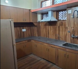 Kitchen in 3 BHK Apartment at Hazratganj – for Rent