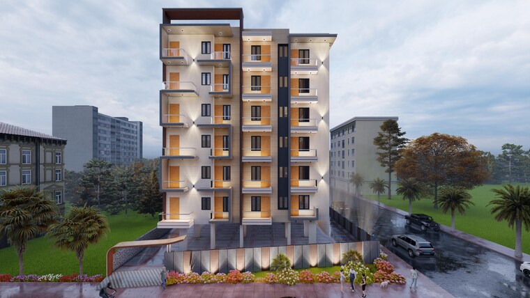Exterior View, satyam-utopia 3 Bedroom 731 Sq.Ft. Apartment In Sirsi Road Jaipur 9577191